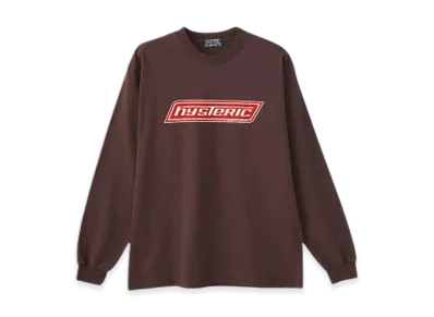 HYSTERIC GLAMOUR Hysteric Logo T-Shirt "Brown"