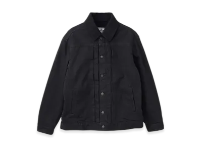 HYSTERIC GLAMOUR Boa Denim Jacket "Black2"