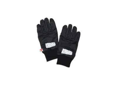 HYSTERIC GLAMOUR Flame Logo Gloves "Black"
