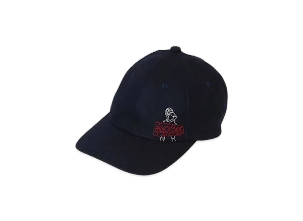HYSTERIC GLAMOUR Vixen Line Embroidered Cap "Navy"