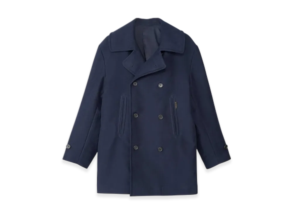 HYSTERIC GLAMOUR Pea Coat "Navy"