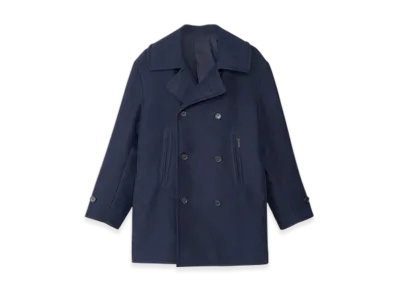 HYSTERIC GLAMOUR Pea Coat "Navy"