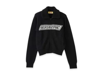 HYSTERIC GLAMOUR Road Sign Jacquard Jumper "Black"