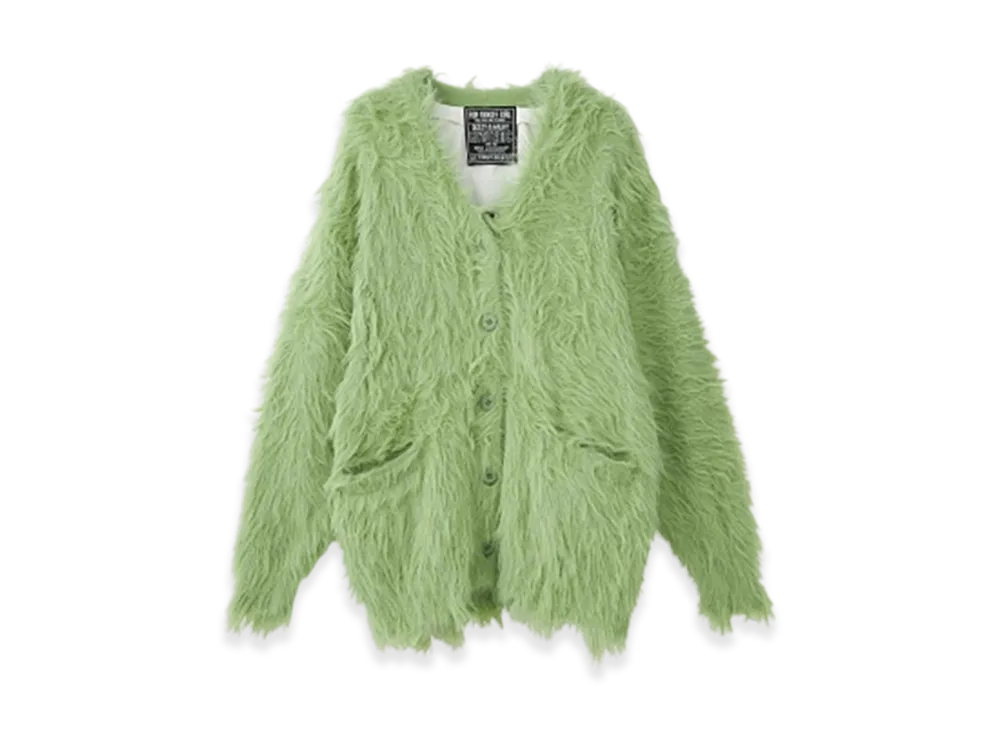 HYSTERIC GLAMOUR Sound Experience Cardigan "Green"