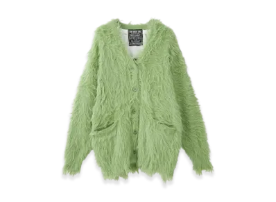 HYSTERIC GLAMOUR Sound Experience Cardigan "Green"