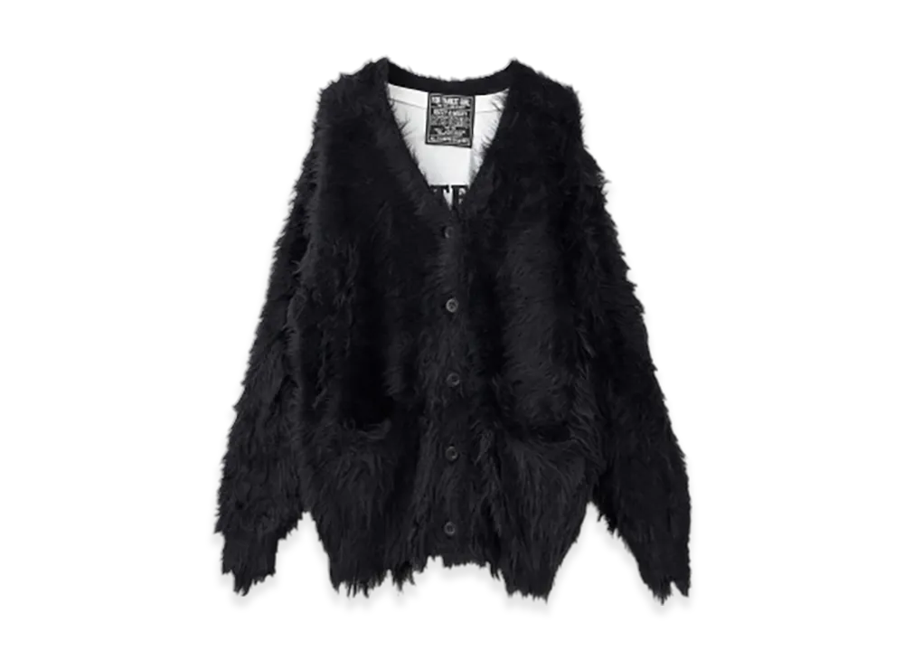 HYSTERIC GLAMOUR Sound Experience Cardigan "Black"