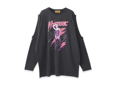 HYSTERIC GLAMOUR The Prettiest Stars Oversized T-Shirt "Black"