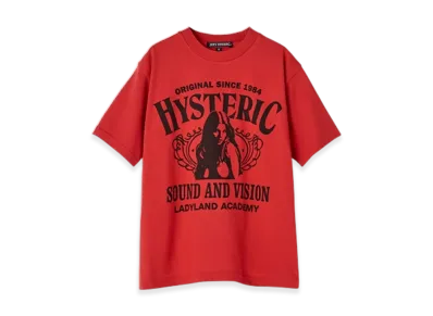HYSTERIC GLAMOUR Ladyland Academy T-Shirt "Red"