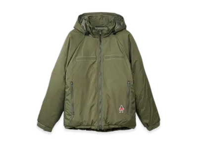HYSTERIC GLAMOUR Vixen Girl Patch Hooded Blouson "Khaki"