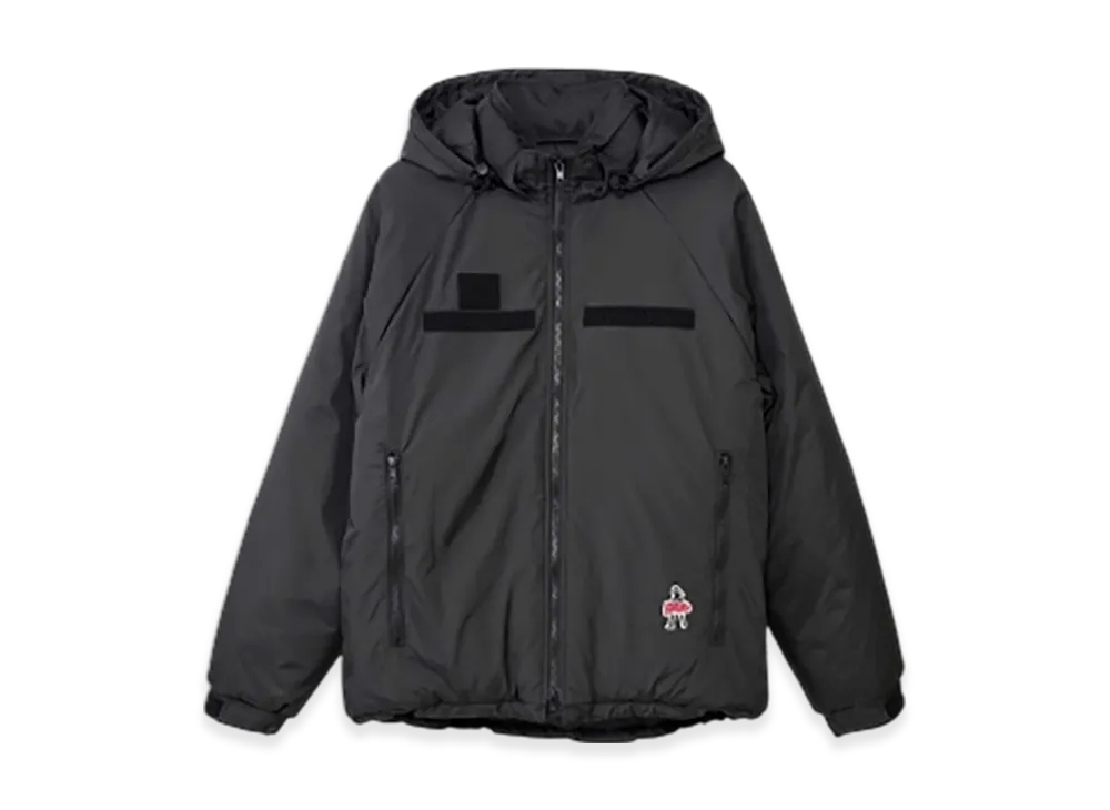 HYSTERIC GLAMOUR Vixen Girl Patch Hooded Blouson "Black"