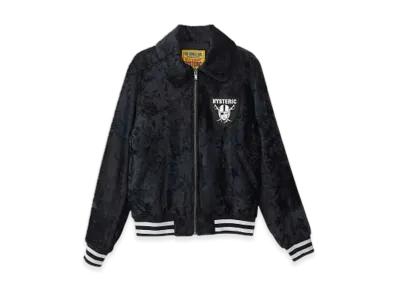 HYSTERIC GLAMOUR Woman Pirate Patch Blouson "Black"