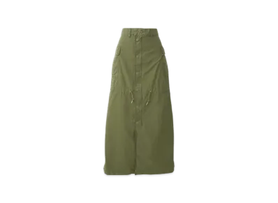HYSTERIC GLAMOUR Military Long Skirt "Khaki"