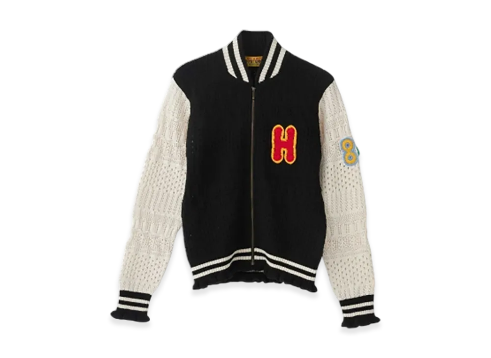 HYSTERIC GLAMOUR Mouse Patch Jumper "Black"