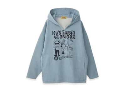 HYSTERIC GLAMOUR Super Beatnik Hoodie "Blue"