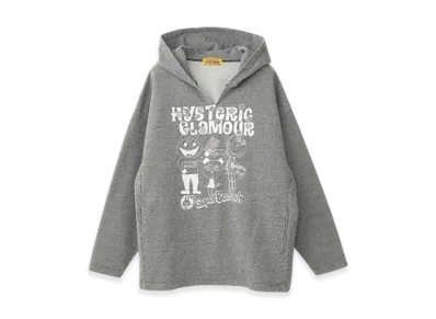 HYSTERIC GLAMOUR Super Beatnik Hoodie "Black"