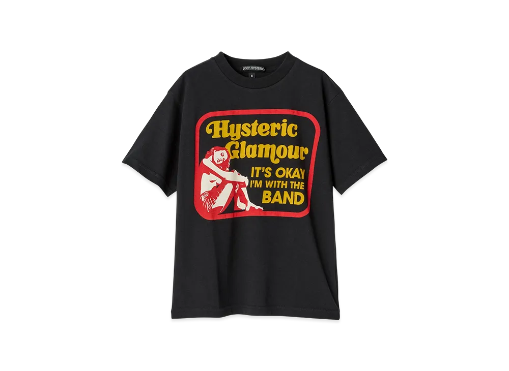 HYSTERIC GLAMOUR Kids HG Affair T-Shirt "Black"
