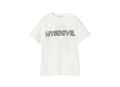 HYSTERIC GLAMOUR Kids HYS Devil Records T-Shirt "White"