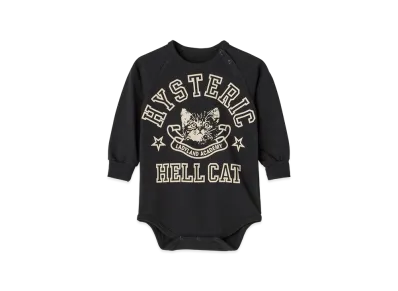 HYSTERIC GLAMOUR Kids Hell Cat Romper "Black"