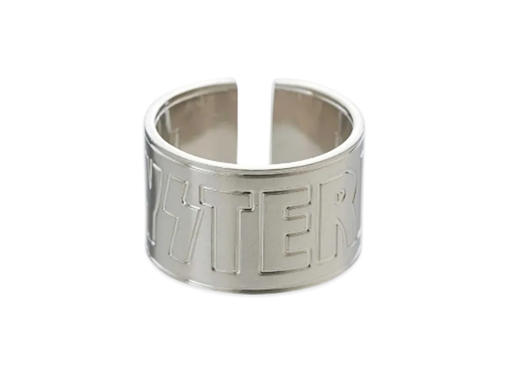 HYSTERIC GLAMOUR Logo Ring "Silver"