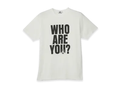 HYSTERIC GLAMOUR Who Are You ? Print Tee "White"