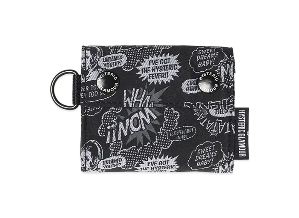 HYSTERIC GLAMOUR x POTR Wallet "Black"