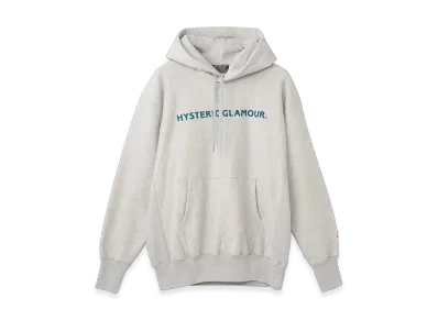 HYSTERIC GLAMOUR Hys Logo Hoodie "Top Gray"