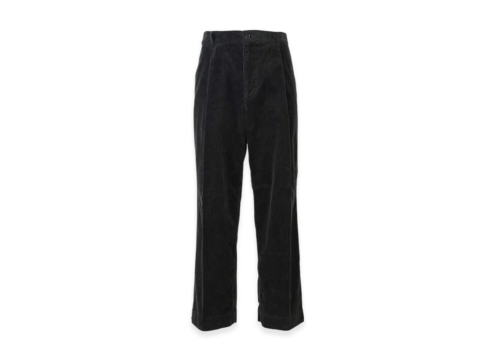 HYSTERIC GLAMOUR 1 Tuck Slacks Pants "Black"