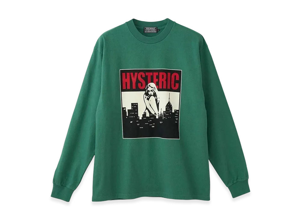 HYSTERIC GLAMOUR Hysteric City T-Shirt "Green"