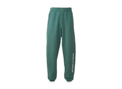 HYSTERIC GLAMOUR Hys Logo Sweatpants "Green"