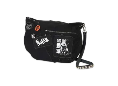 HYSTERIC GLAMOUR Studs Belt Shoulder Bag "Black"