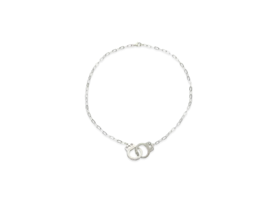 HYSTERIC GLAMOUR Handcuffs Necklace "Silver"