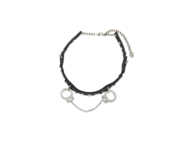HYSTERIC GLAMOUR Handcuffs Leather Choker "Black"