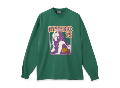 HYSTERIC GLAMOUR Last Call 75 T-Shirt "Green"