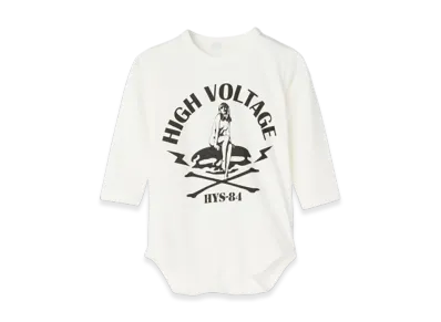 HYSTERIC GLAMOUR High Voltage Rompers "White"