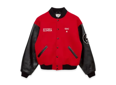 HYSTERIC GLAMOUR x GDC Stadium Jumper "Red"