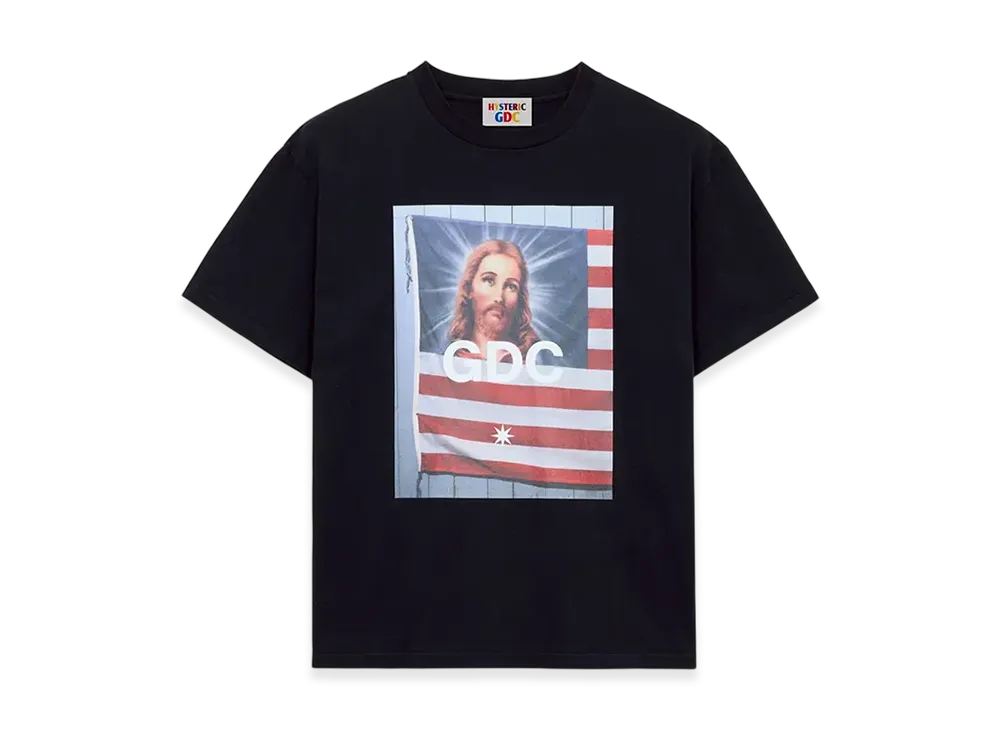 HYSTERIC GLAMOUR x GDC Flag T Shirt "Black"