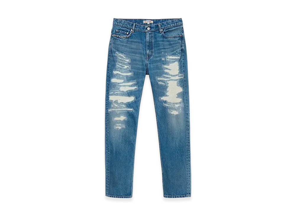 HYSTERIC GLAMOUR x GDC Crash & Repair Denim "Blue"
