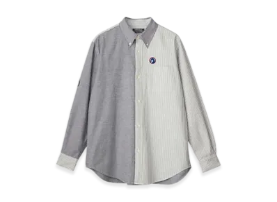 HYSTERIC GLAMOUR Bad Ass Whisky Button Down Shirt "Black"