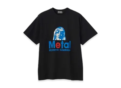 HYSTERIC GLAMOUR Metal T-Shirt "Black"