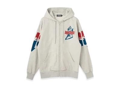 HYSTERIC GLAMOUR HYS Flare Logo Hoodie "Top Gray"