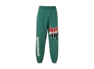 HYSTERIC GLAMOUR HYS Flare Logo Sweatpants "Green"