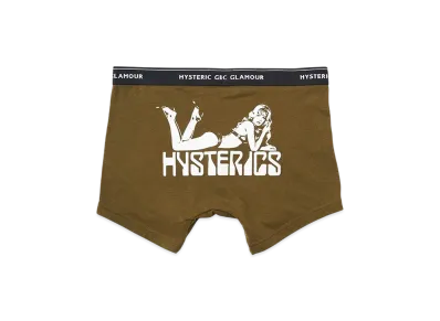 HYSTERIC GLAMOUR Hysteric Woman Scorpion Boxer Briefs "Khaki"