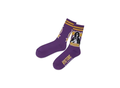HYSTERIC GLAMOUR Woman Banana Sport Socks "Purple"