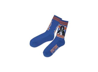 HYSTERIC GLAMOUR Woman Banana Sport Socks "Blue"