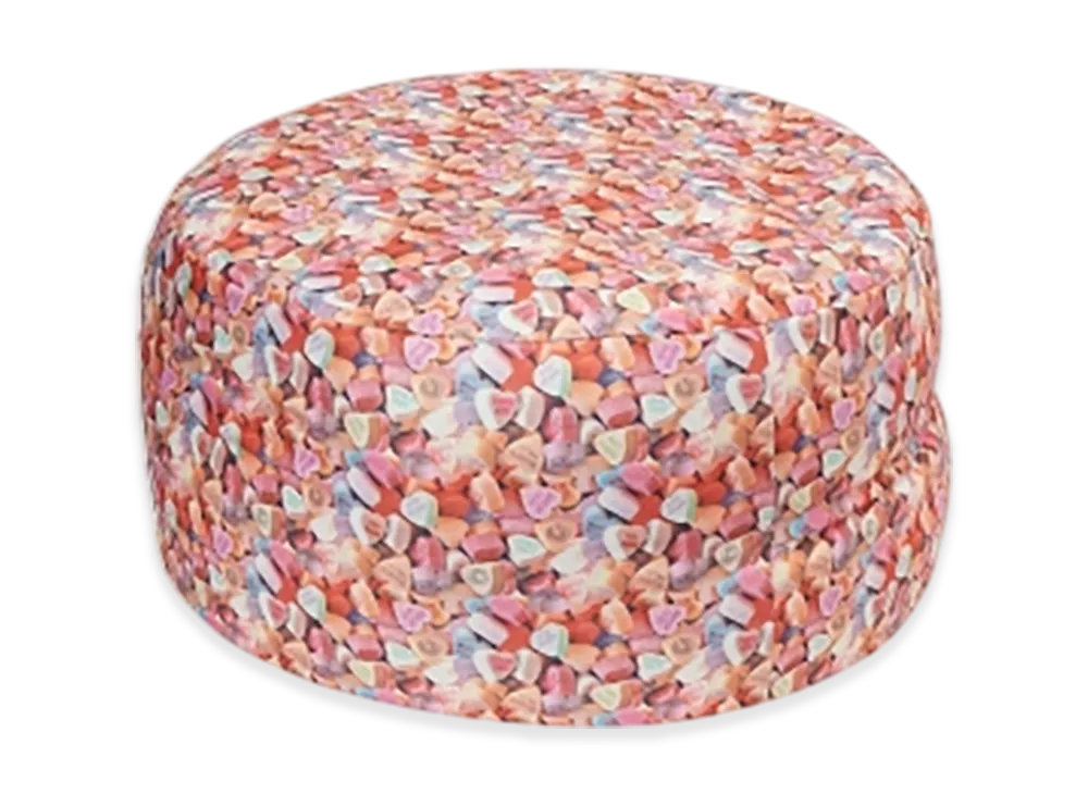 HYSTERIC GLAMOUR HYS Heart Ramune Beads Cushion L "Multi"