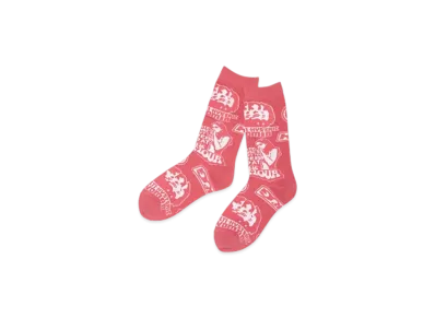 HYSTERIC GLAMOUR Super-Hys Pattern Socks Women "Pink"