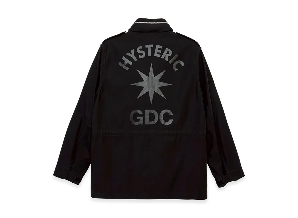 HYSTERIC GLAMOUR GDC M-65 "Black"