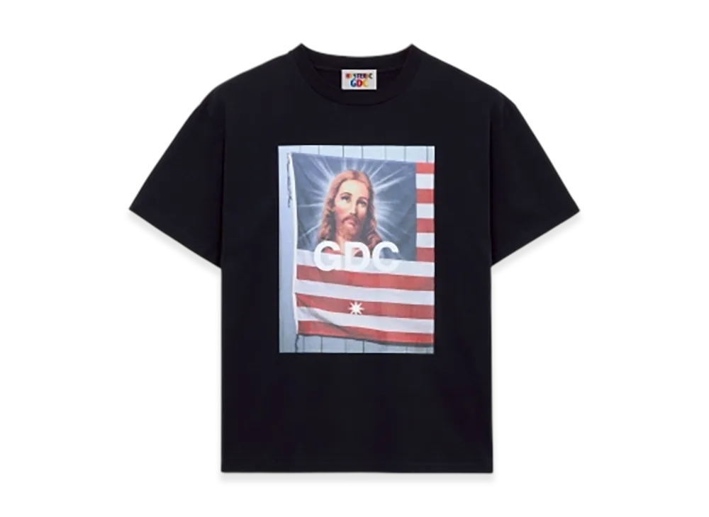 HYSTERIC GLAMOUR GDC Flag T Shirt "Black"