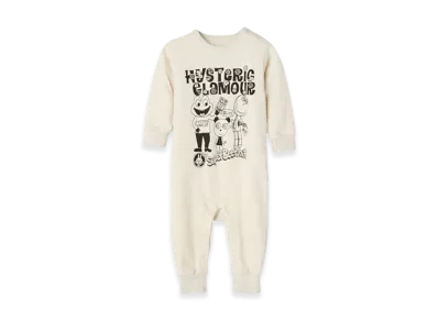 HYSTERIC GLAMOUR Super Beatnik Coveralls Kids "Beige"