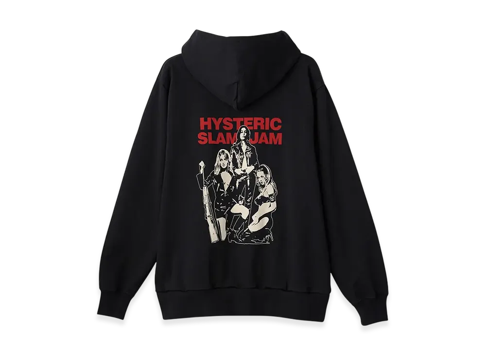 HYSTERIC GLAMOUR x SLAM JAM Hoodie "Black"